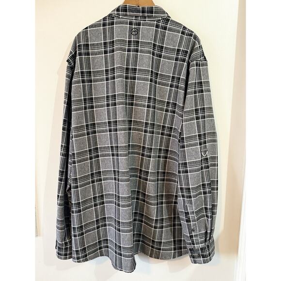 Magellan Outdoors Backpacker Plaid Shirt Men's Classic Fit Moisture Wicking 3XL - Picture 4 of 8